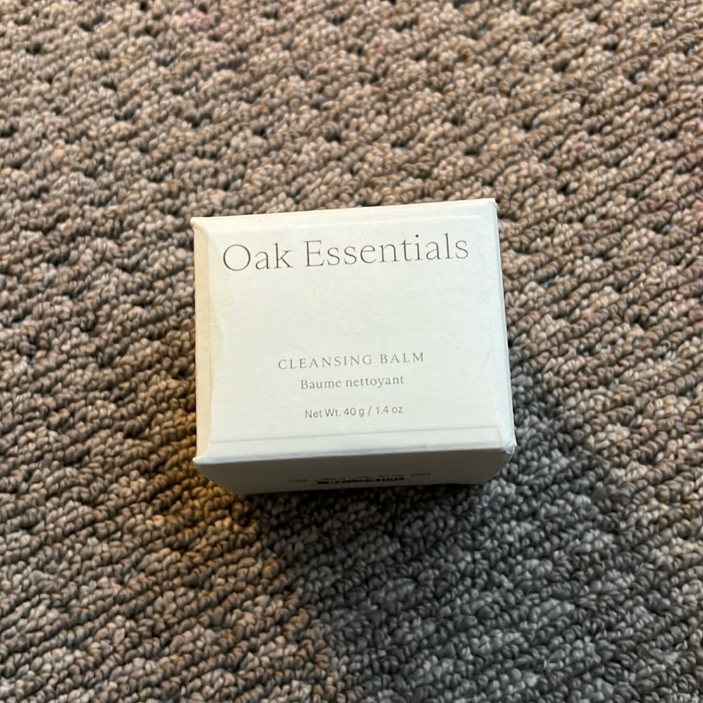 NEW in Box Oak Essentials Cleansing Balm